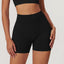 Seamless High Waist Yoga Shorts For Women Skinny Hip Raise