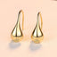 Authentic Sterling Silver 925 Waterdrop Design Drop Earring for Women Elegant Engagement Earring Fine Jewelry Accessories