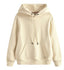 Wixra Winter New Women Oversize Sweatshirts High-End Cotton Heavy Basic Unisex Tracksuits for Men Warm Fleece Set