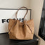 Vintage Commuter Tote Bag With Large Capacity For Women