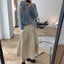 Perspective Round Neck Loose Mohair Sweater Knit Sweater Women Thin