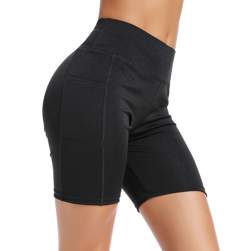 Shorts d'été taille haute pour femmes, mode push-up