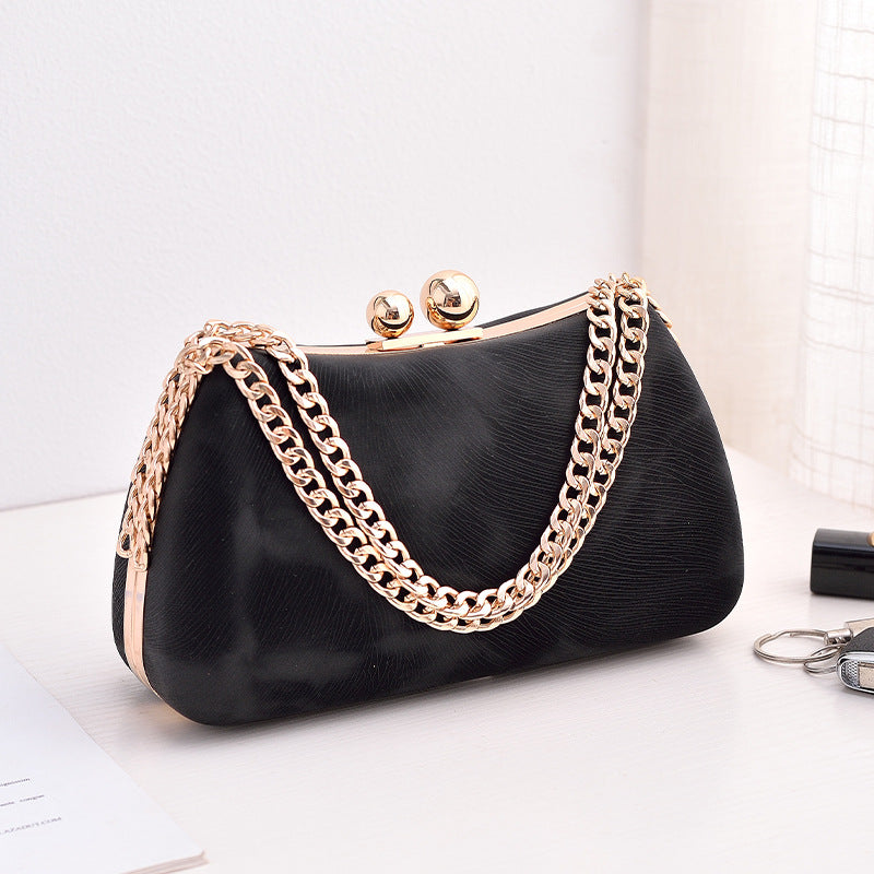 Pochette minimaliste de style européen et américain, portefeuille rétro inspiré du cheongsam
