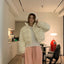 Women's American-style Floral Printed Cotton-padded Coat