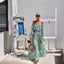 Bohemian Beach Vacation Chiffon Printing Dress