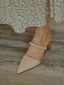French Retro Toe Sandals Women Summer With Skirt
