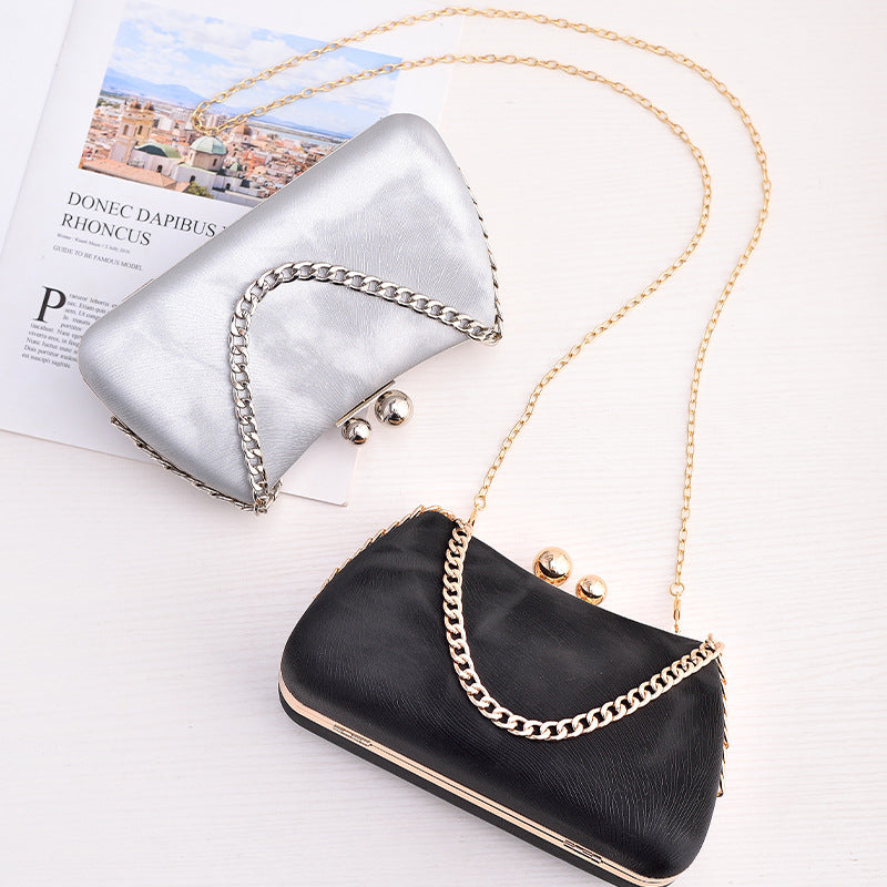 Pochette minimaliste de style européen et américain, portefeuille rétro inspiré du cheongsam