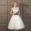 White Wedding Sling Short Photo Light Wedding Dress Graduation Season Photo Shoot Girl