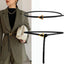 Ladies Triangle Fashion Decorative Thin Leather Belt