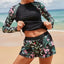 Digital Printing Women's Split Bikini Swimsuit