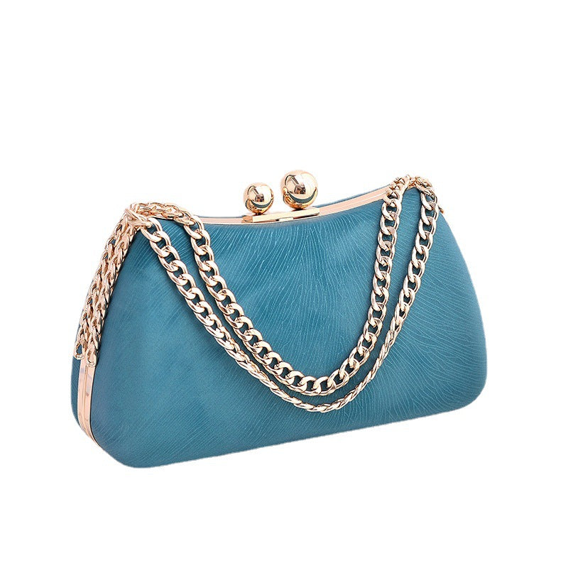 Pochette minimaliste de style européen et américain, portefeuille rétro inspiré du cheongsam