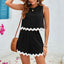 Lace Lace Suit Summer Two-piece Set High Sense