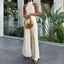 European And American Ladies Suit Fall New Fashion Casual Loose Solid Color Two-piece Set