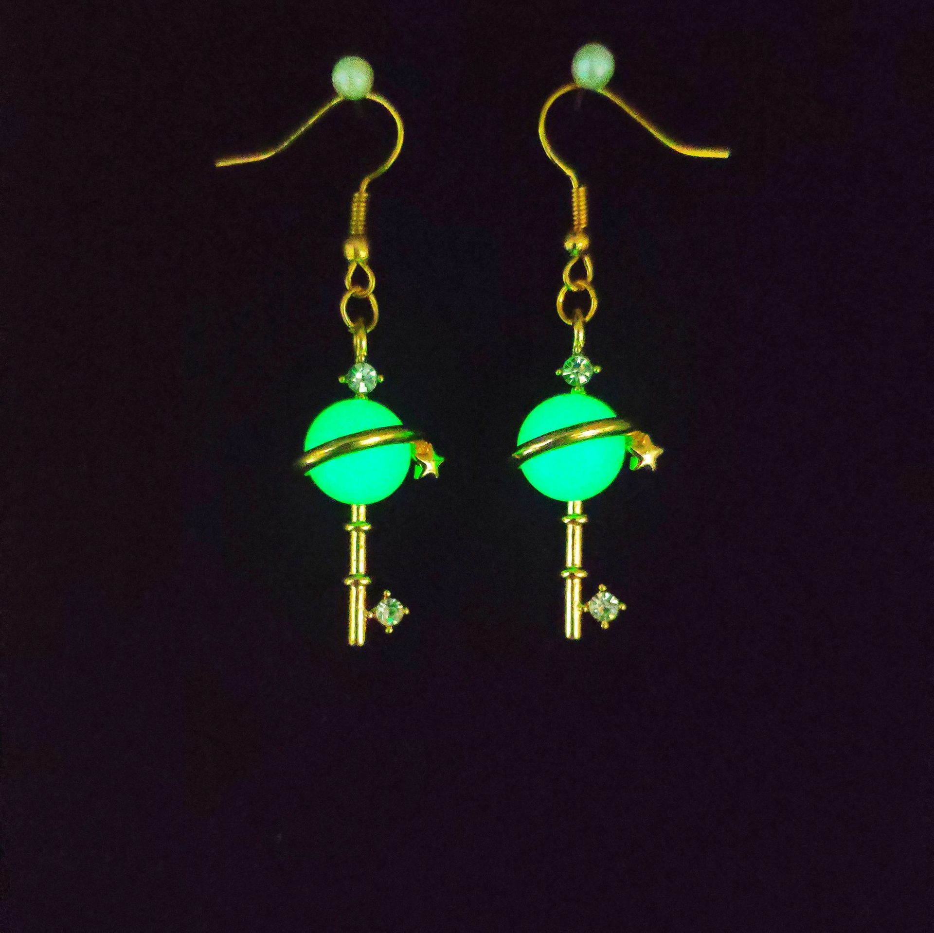 Stars And Moon Temperament Alloy Ear Jewelry Women
