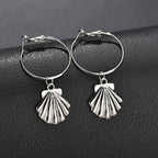 New Simple Earrings Women Ins Cross-border Hot-selling Shell Ear Jewelry