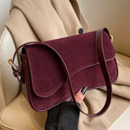 Retro Matte Shoulder Bag For Women