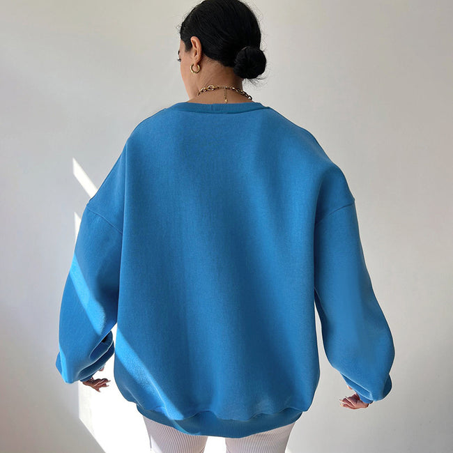 Loose And Versatile Casual Sweater Women Main Image