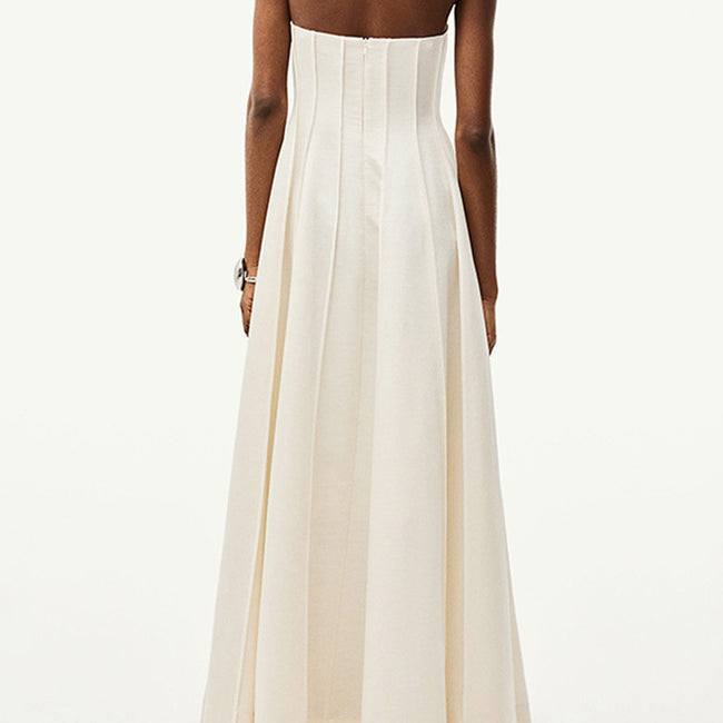 White Bra Temperament Dress Women Main Image