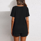 Ladies' Homewear Pajamas Suit Two-piece Set