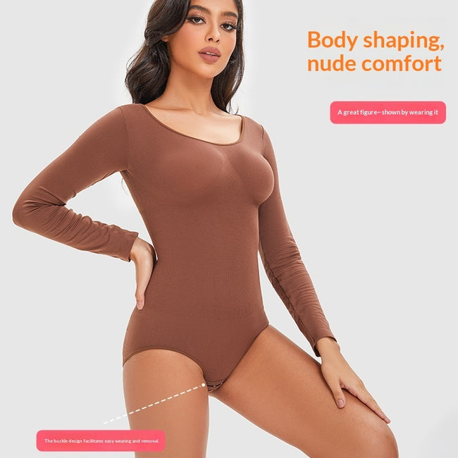 Shapewear Bodysuit Long-sleeve Lingerie For Women Main Image
