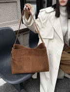 New Advanced Matte Leather Tote Bag Women
