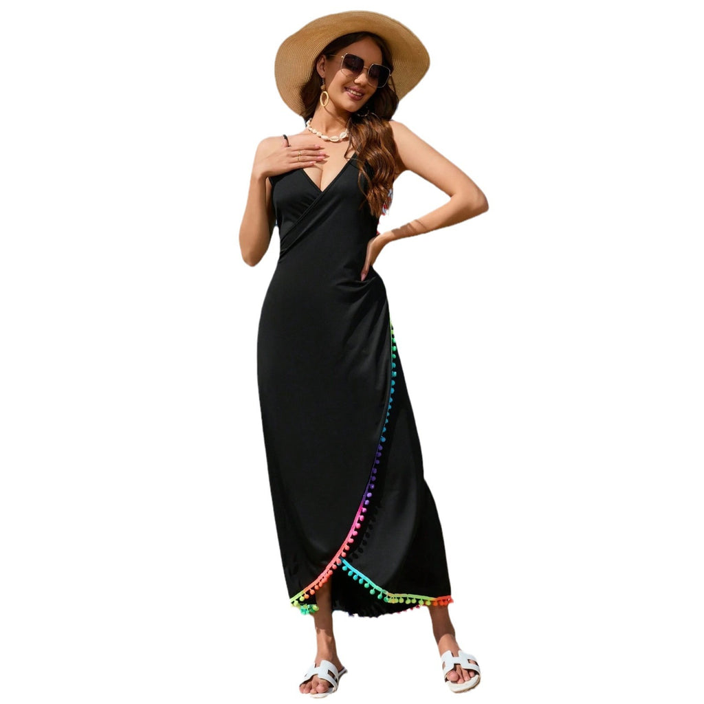 Fashion Personality Female Seaside Holiday Dress