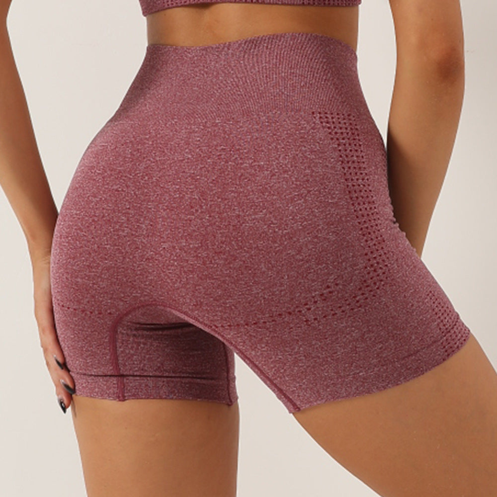 Shorts de sport yoga pour femme, shorts de course et de gym d'été