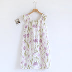 Womens Cotton Gauze Breast Pads Camisole Dress