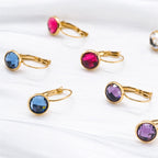 Jewelry Austrian Glass Crystal Earrings Women Ear Hook