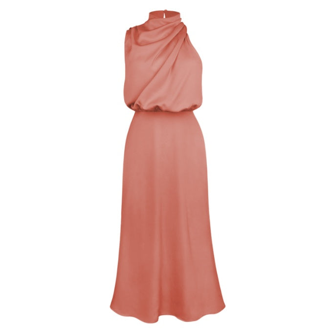 Summer Sleeveless Dress Ins Fashion Elegant Evening Party Club Clothing For Women