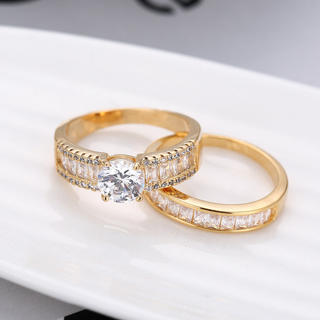 Hot Selling Simulated Diamond Engagement Rings Fashion Main Image