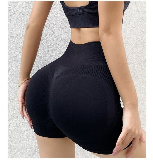 Fitness Yoga Shorts Pants Butt Lifting Seamless Leggings Women Gym Main Image