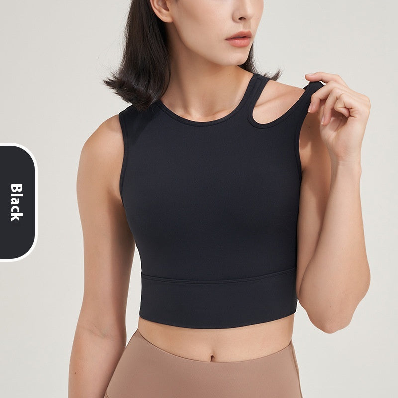 Yoga Belt Chest Pad Bra Strapless Big Chest And Small Sports Top For Women