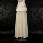 Women's Sexy Vintage Satin Figure-flattering Skirt
