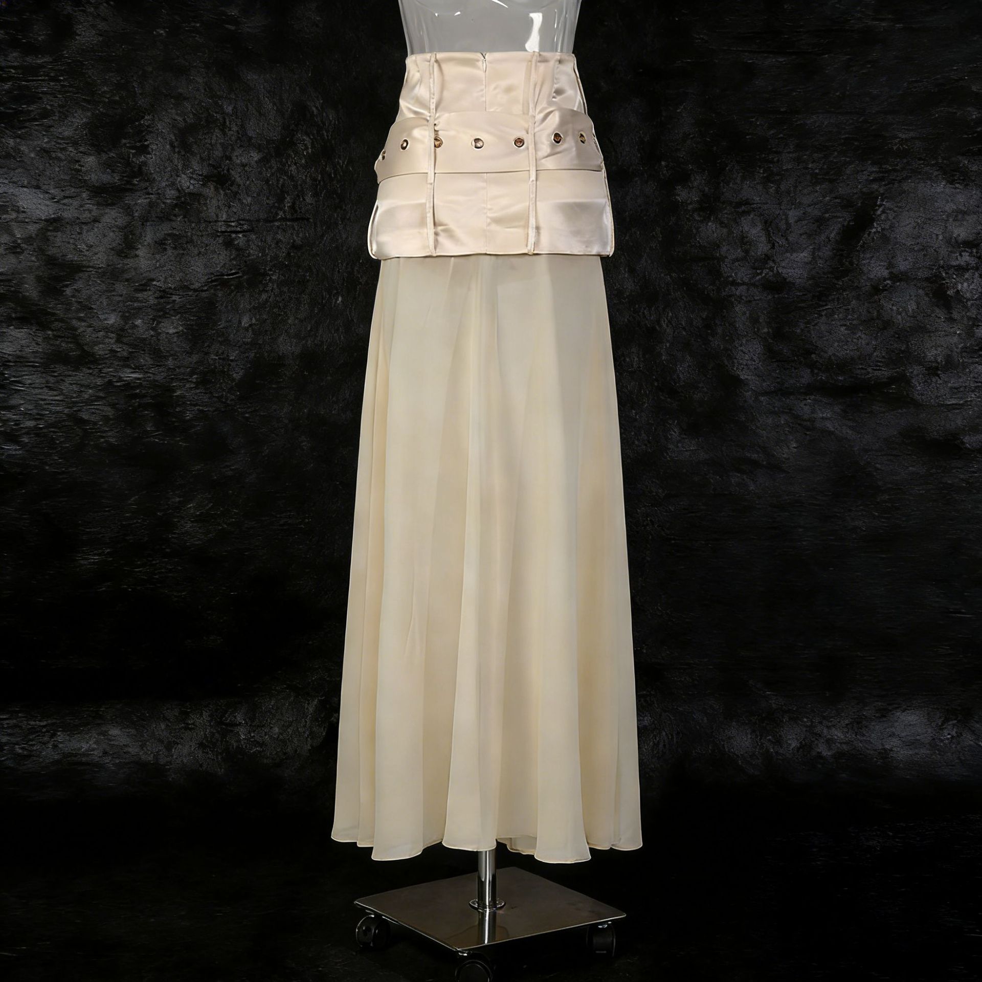 Women's Sexy Vintage Satin Figure-flattering Skirt