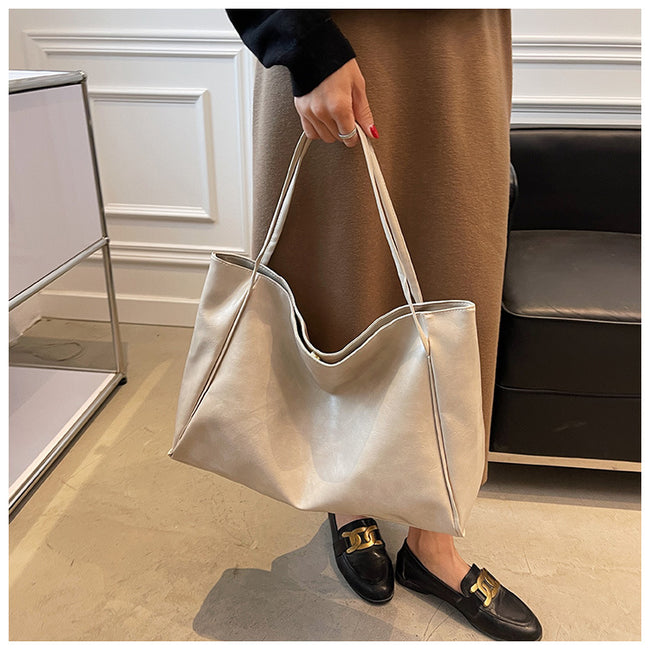 Vintage Shoulder Bags For Women Large Capacity Handbag Tote Bag Main Image