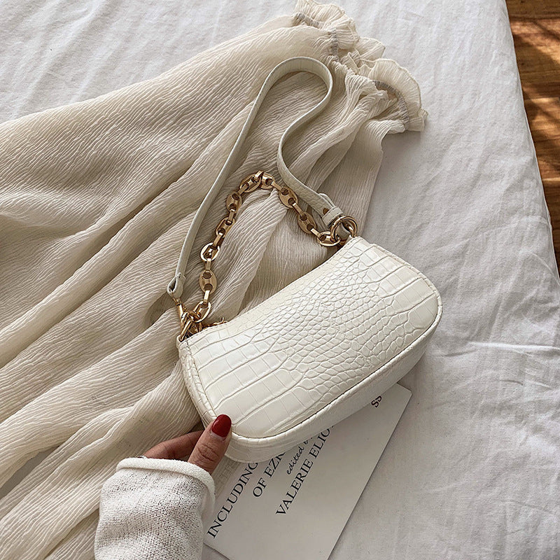 One shoulder armpit bag for women