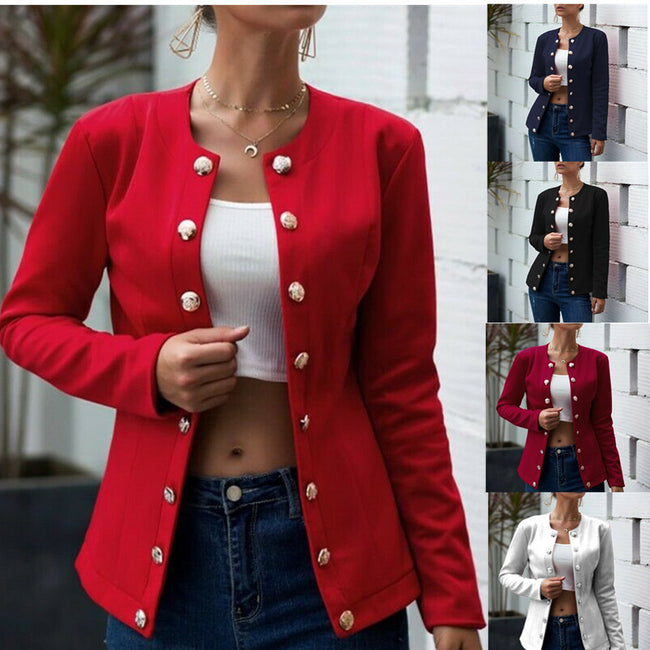 Double-breasted small blazer Hover Image