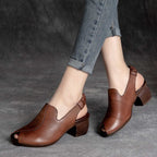 Retro Middle-aged Mom Sandals For Women