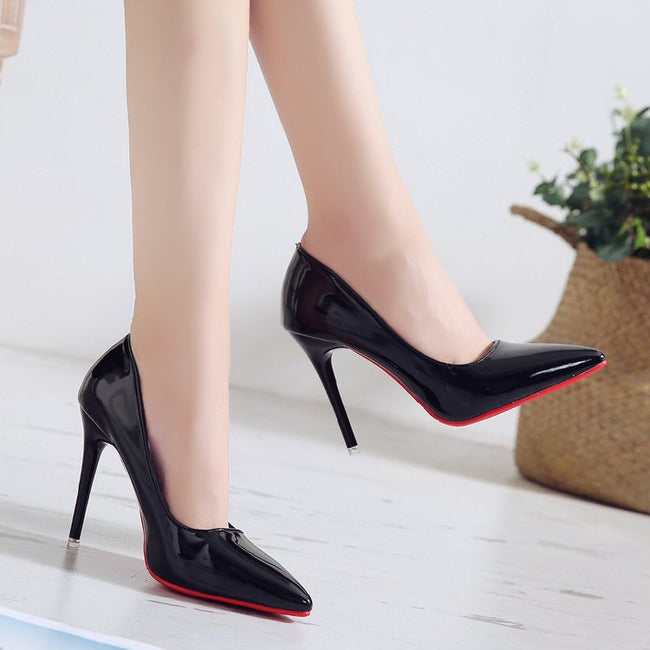 Pointed pumps high heels work shoes Main Image