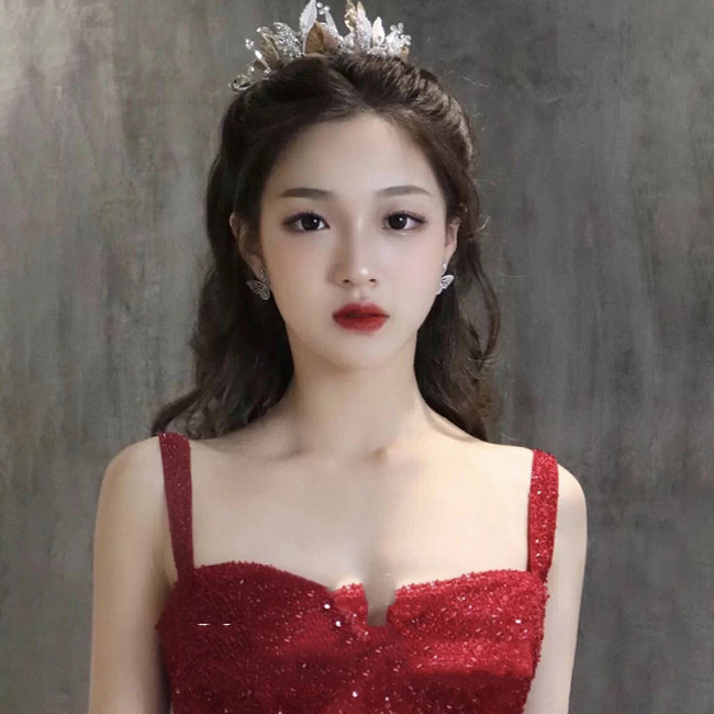 New Sequin Sling High-grade Princess Engagement Dress For Women Main Image