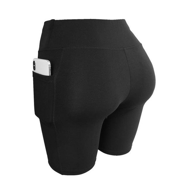 Shorts d'été taille haute pour femmes, mode push-up