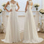 Lace stitching grounding dress