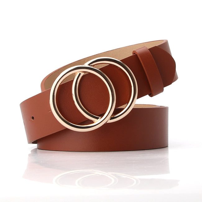 Double buckle belt Hover Image