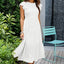Bohemian Midi Short Sleeve Dress