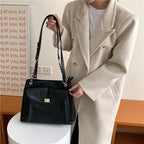 Korean Version Of Fashion, Large Capacity, Simple, Retro, Wild, One-shoulder, Diagonal, Large Bag Women