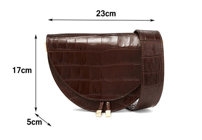 Snake pattern women shoulder bag Main Image