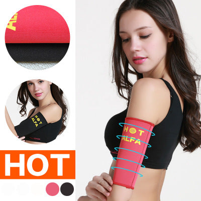 1 Pair Women Sauna Arm Slimming Sleeve Wraps Weight Loss Arm Shaper Lift Shaper Arm Control Shapewear Tops Hover Image