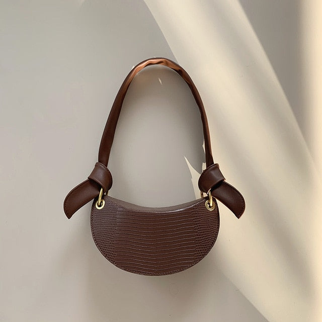 One-shoulder armpit bag women bag all-match crescent bag Hover Image