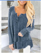 Casual stitching top